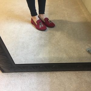 Designer smoking loafers